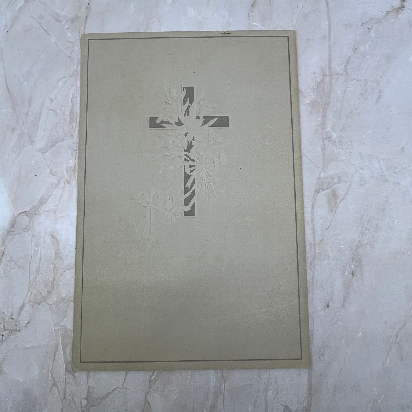 Antique First Communion Cabinet Card C.H. Galbraith Minneapolis MN TI8-S8
