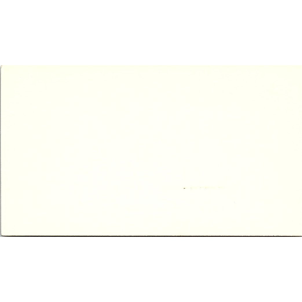 Richard Gaxiola Lord Menu Company Monterey Park CA Vintage Business Card SD9-B10