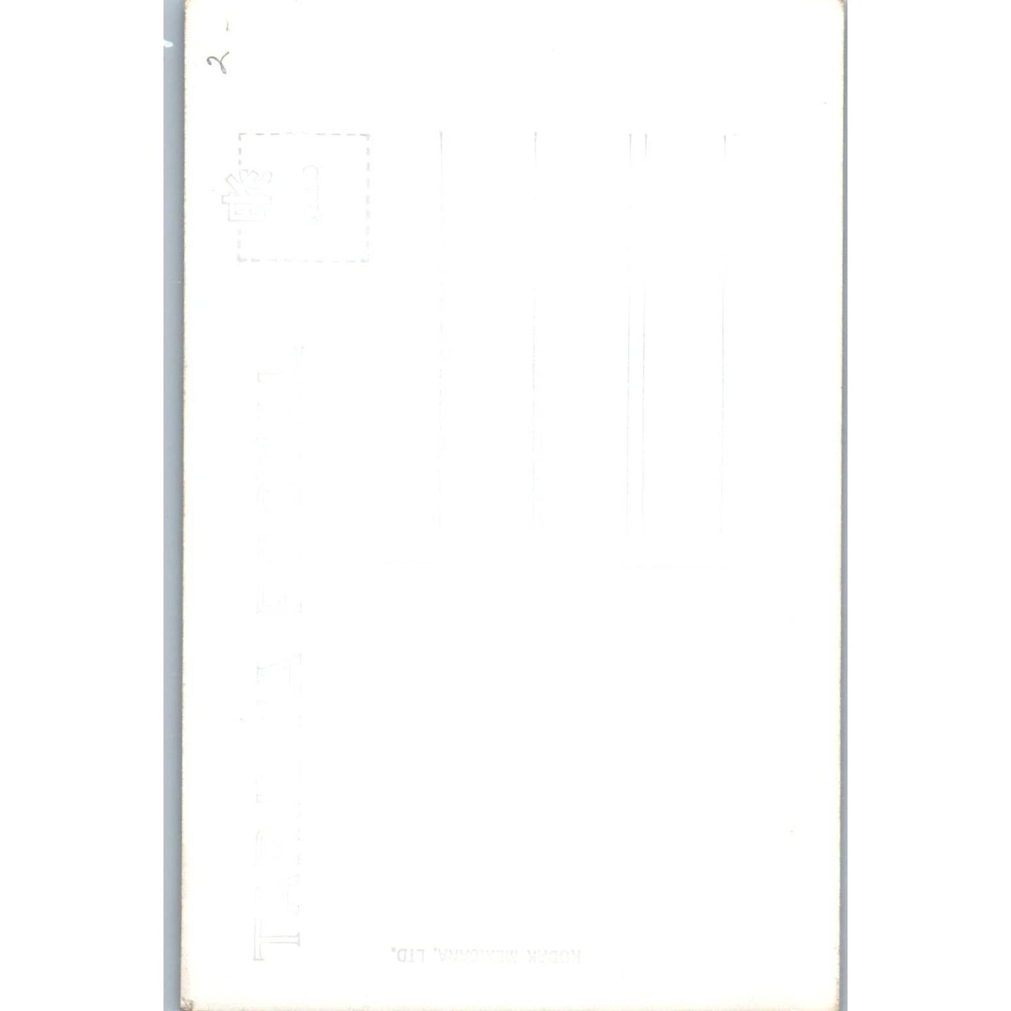 Basilica De Zapopan Mexico - Original RPPC Postcard TJ7-MP