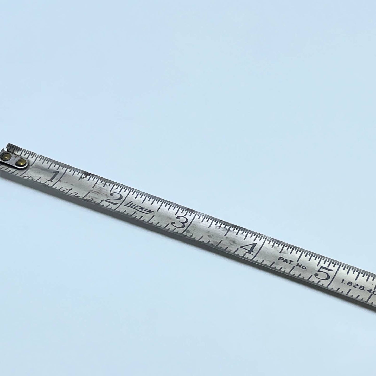 Vintage Art Deco USA Tape Measure The Lufkin Rule Co No 928 Mezurall 8' ft SD5