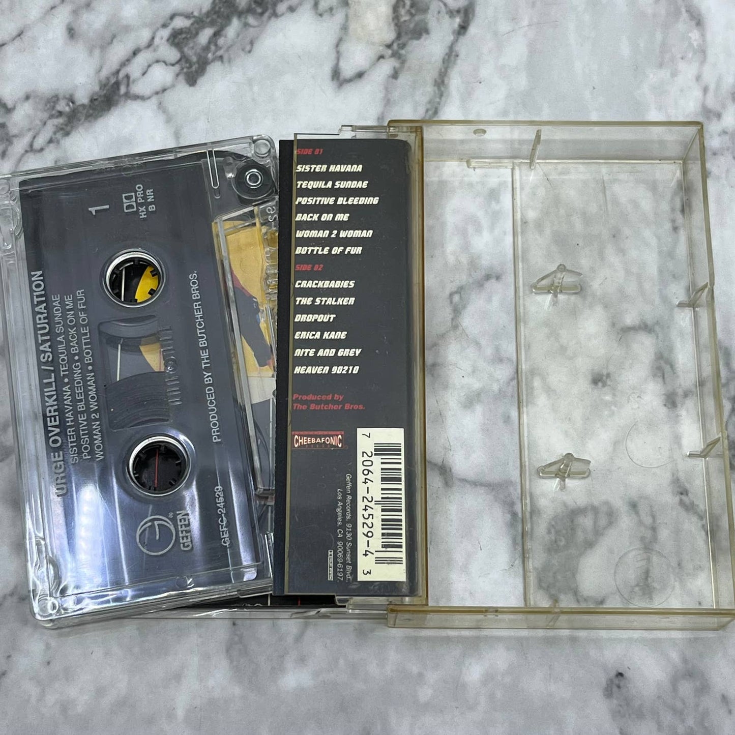 Urge Overkill "Saturation" Cassette Tape TJ5-73