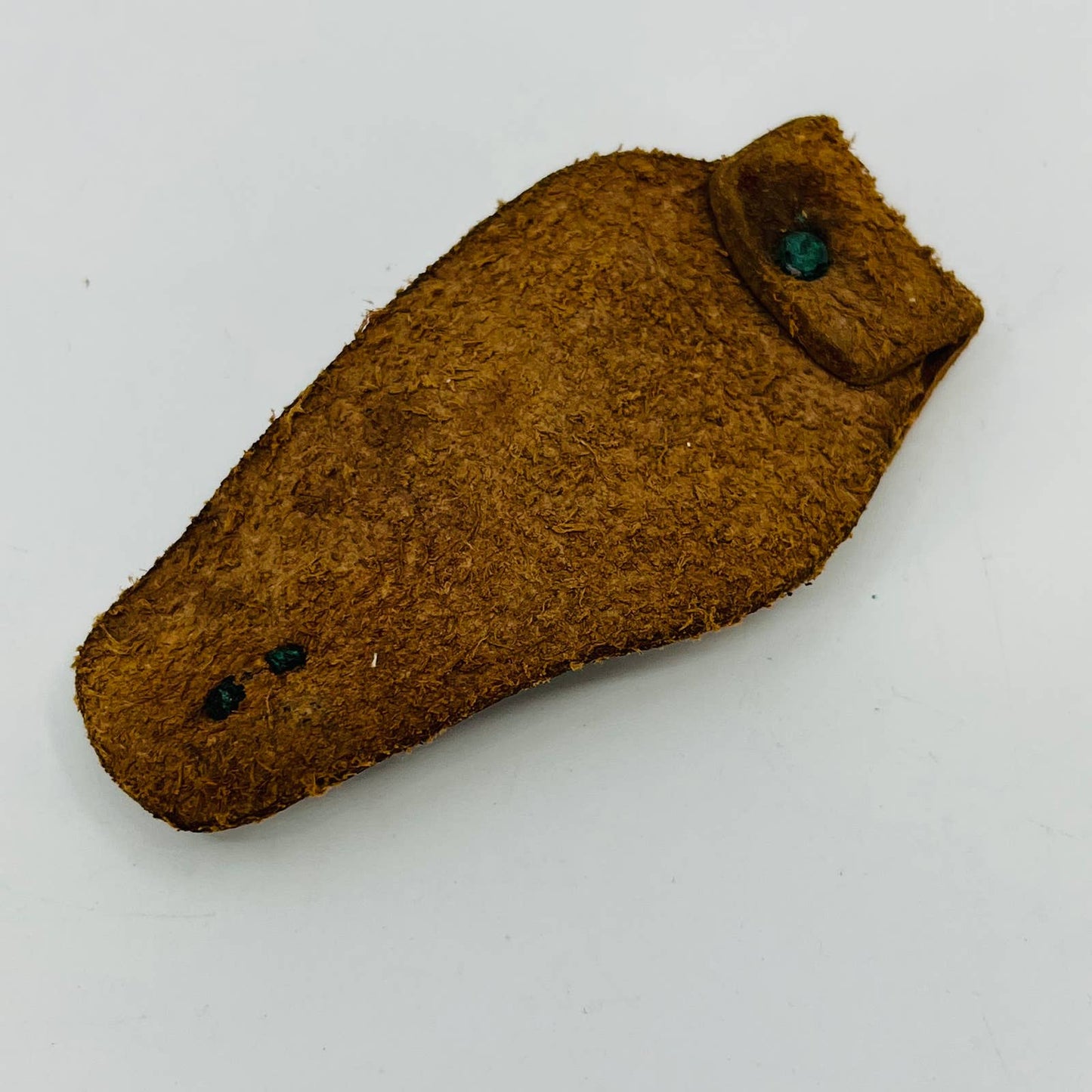 Vintage Tooled Leather Toy Gun Holster 3” SC4