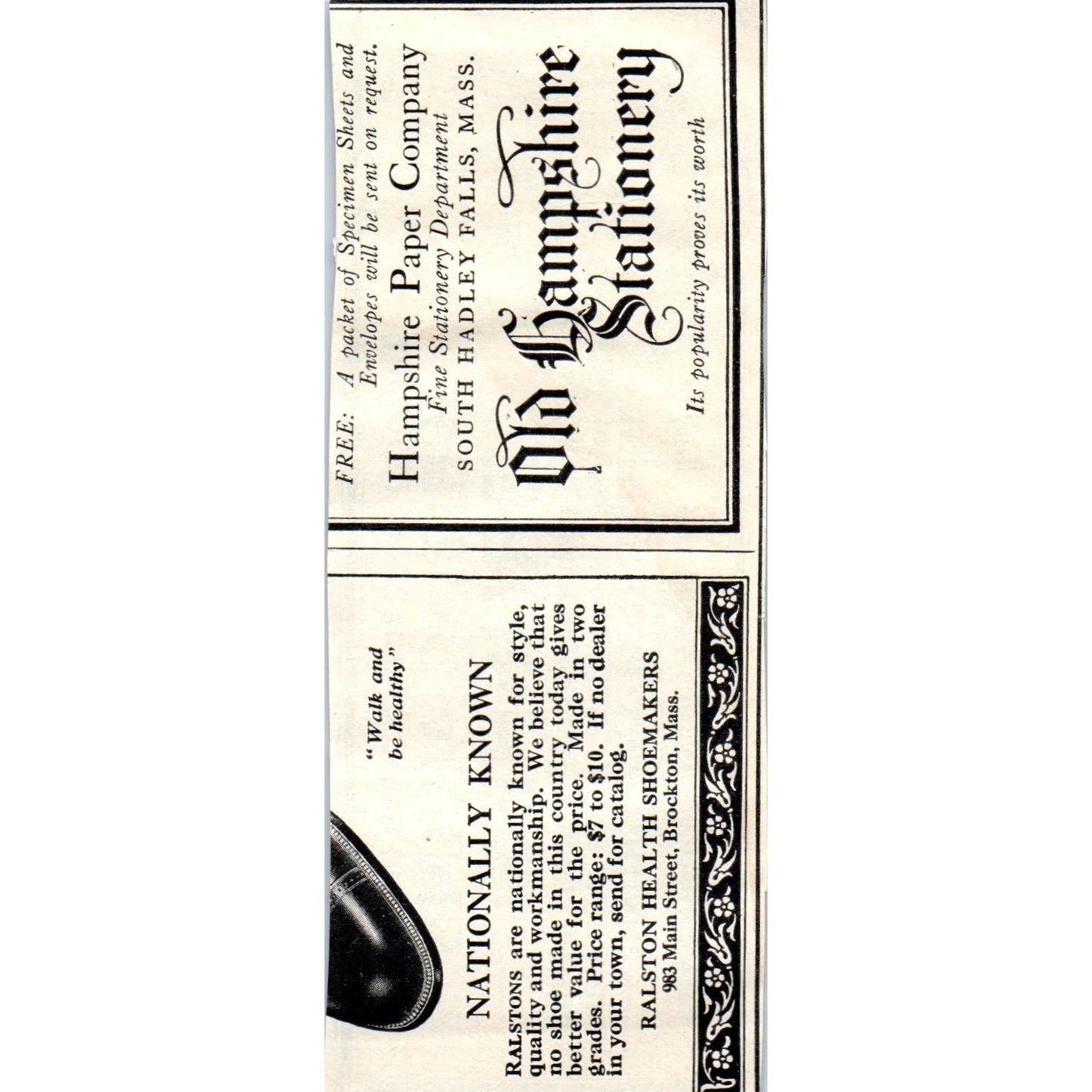 c1920 Harper's Magazine Ad - Whiting-Adams Brushes for Women's Activities EA3-3