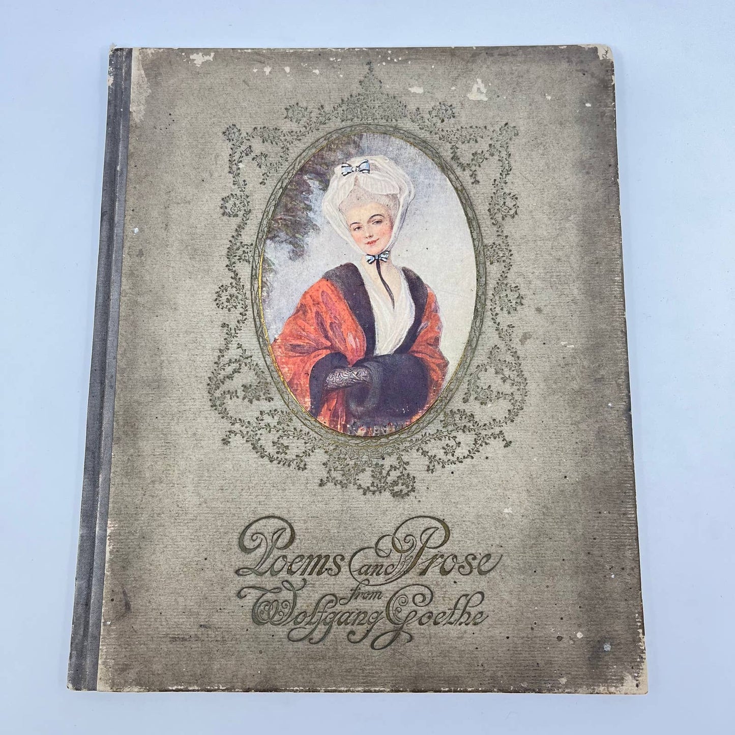 1880s Poems and Prose from Wolfgang Goethe Printed in Vienna Illustrated TF2