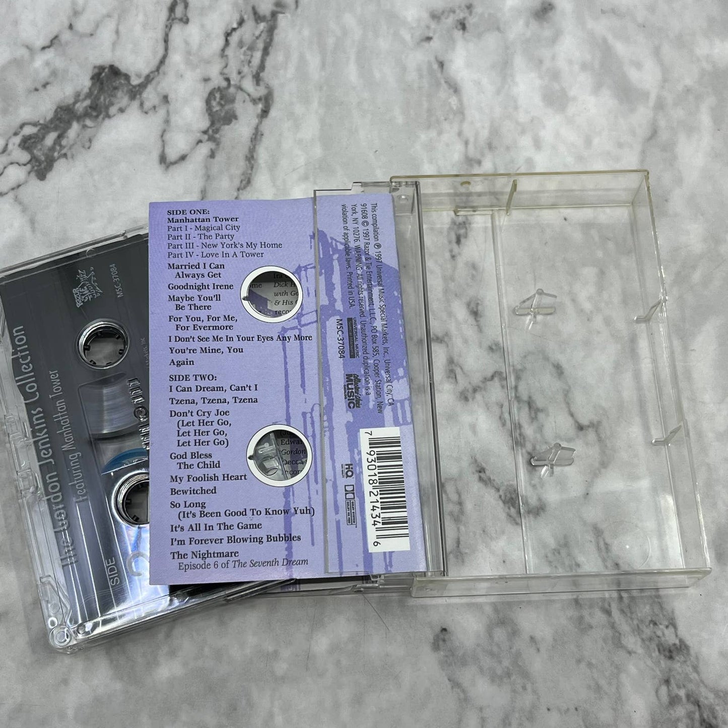 The Gordon Jenkins Collection Featuring Manhattan Tower Cassette Tape TH5-33