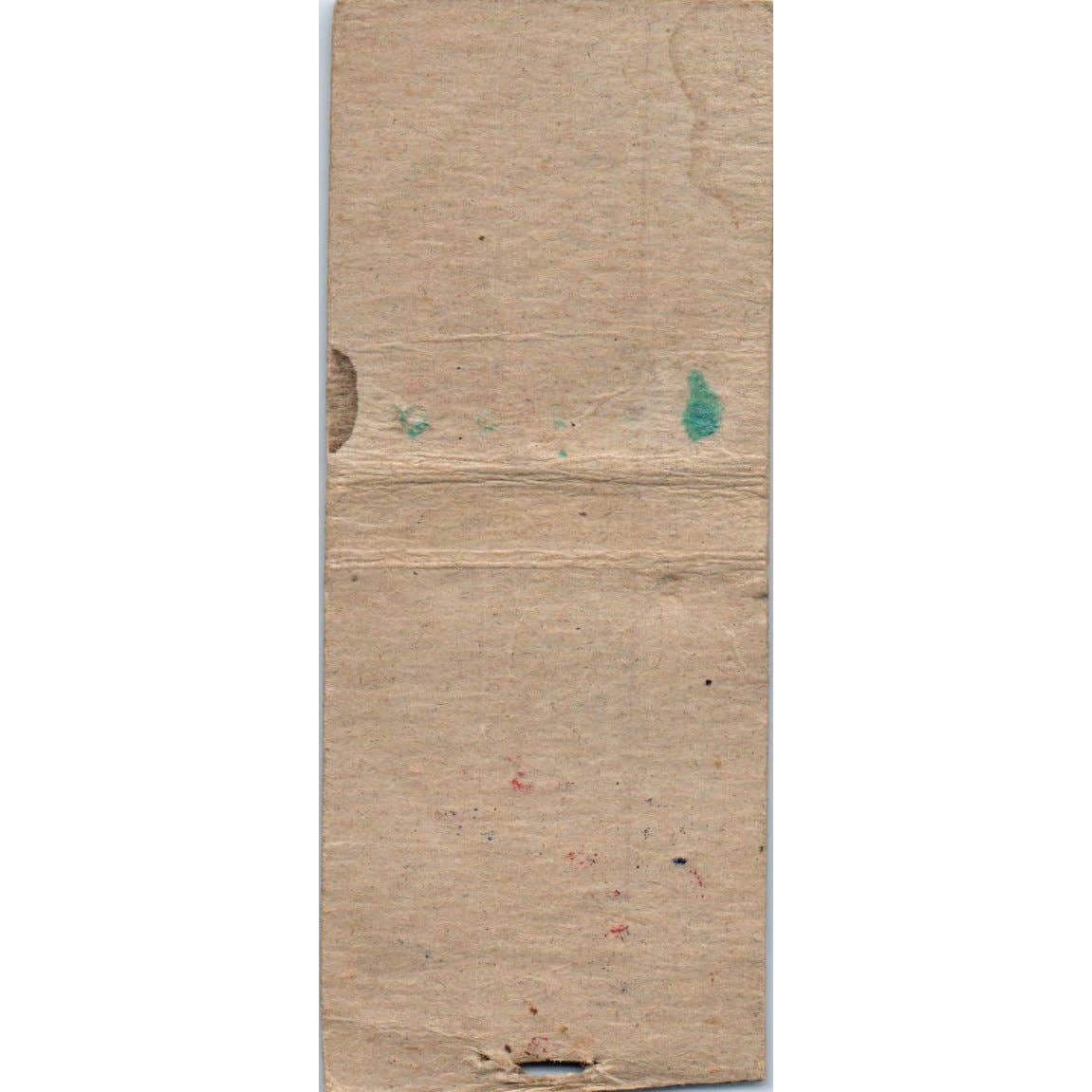 Vintage Matchbook Cover Vicks Inhaler and Cough Drops SE5-5