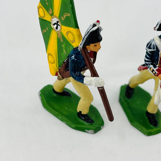 Vintage Revolutionary War Colonial Soldier Painted Lead Toys SB5
