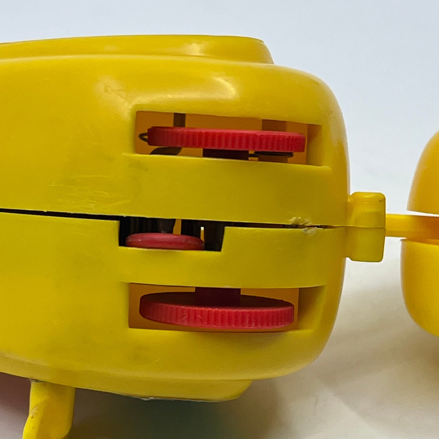 Vintage Jimson Yellow Plastic Wind Up Duck Made in Hong Kong WORKS 6” TK3
