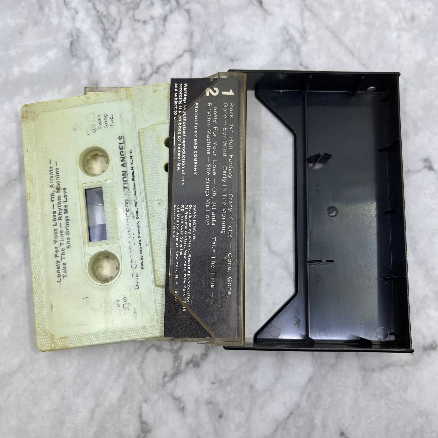 Vintage Bad Company Desolation Angels Cassette Tape TJ2-5