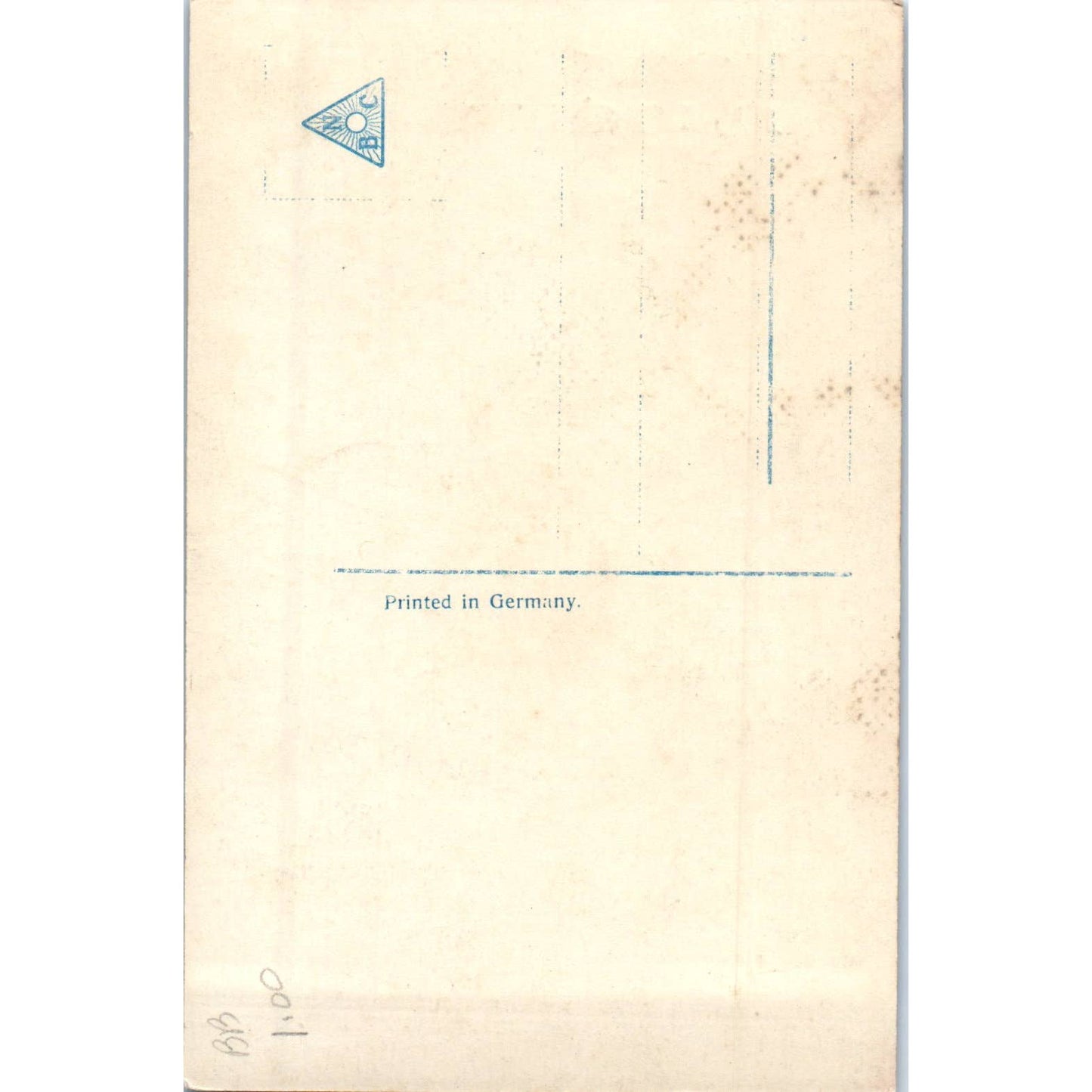 BUONA Pasqua Happy Easter Italian Boy Chicken Original Postcard TK1-P13