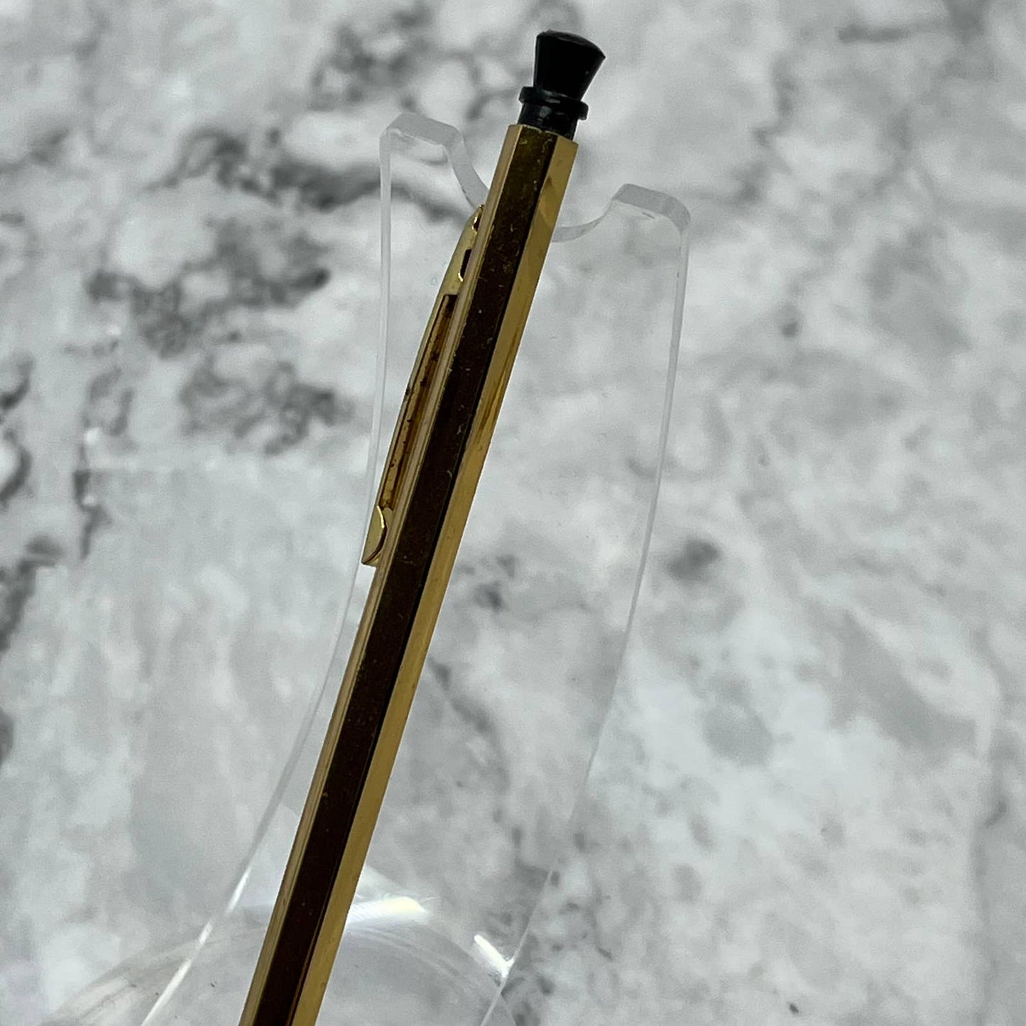 1950s Mechanical Pencil The Forward Line Vintage Hexagonal Gold Tone SA2
