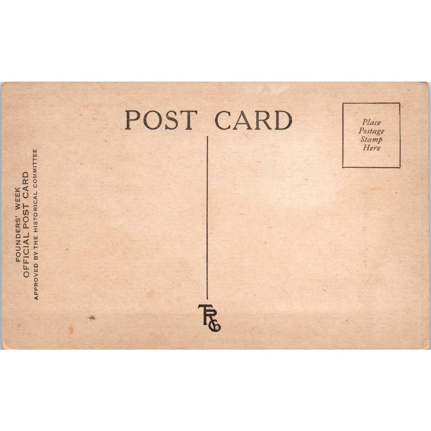 1908 Postcard Philadelphia Founder's Week Arch Street Presbyterian Church TI1-1