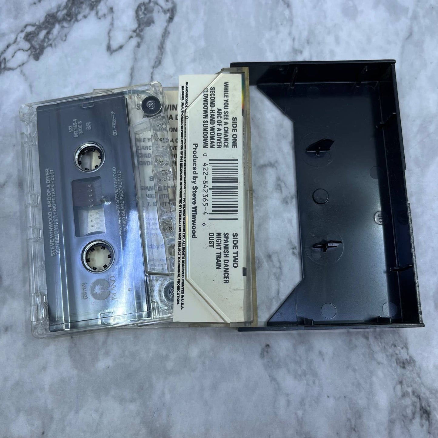 Steve Winwood - Arc of a Diver - Cassette Tape TD8-70