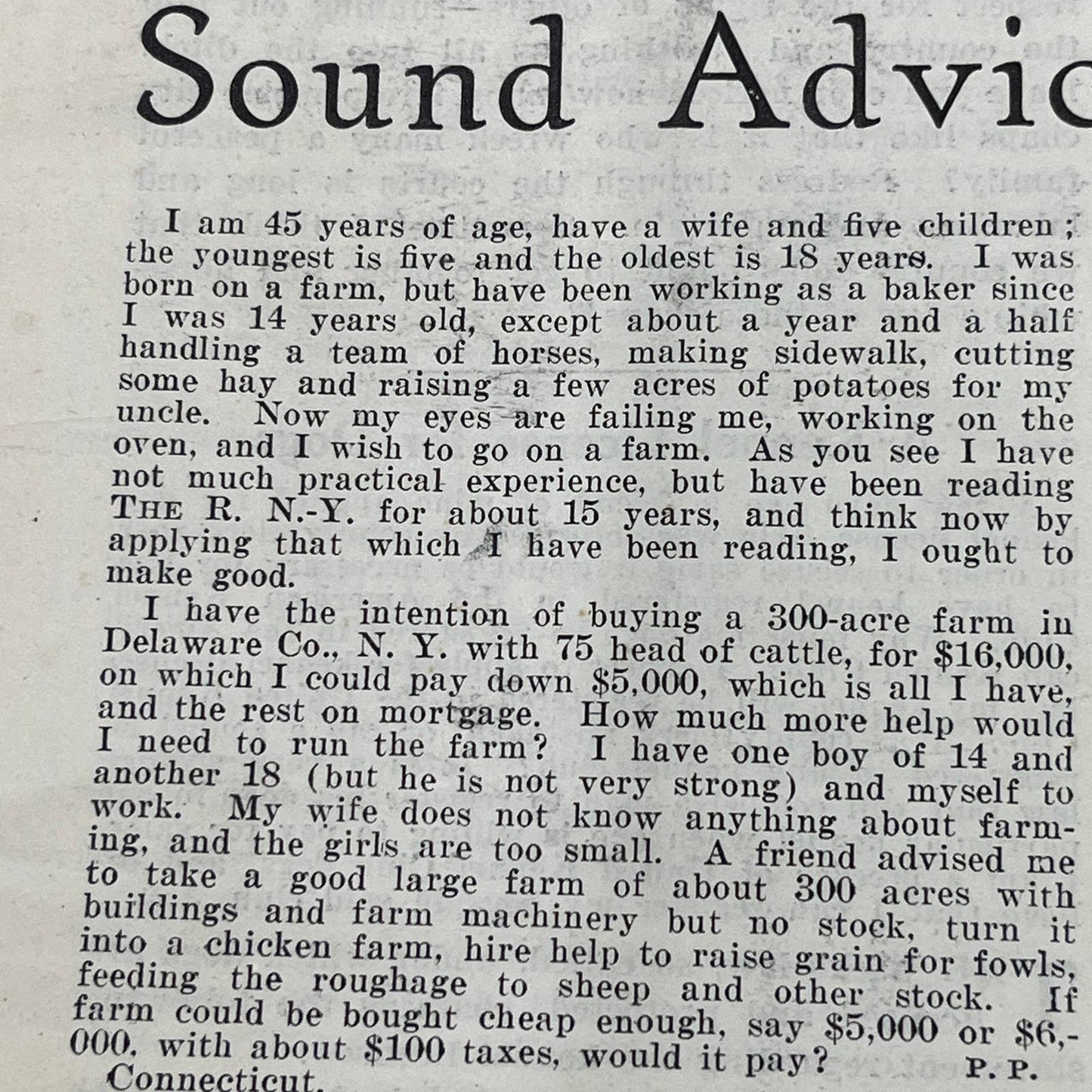 1924 The Rural New Yorker Magazine Milking Shorthorn Society Independence IA FL4