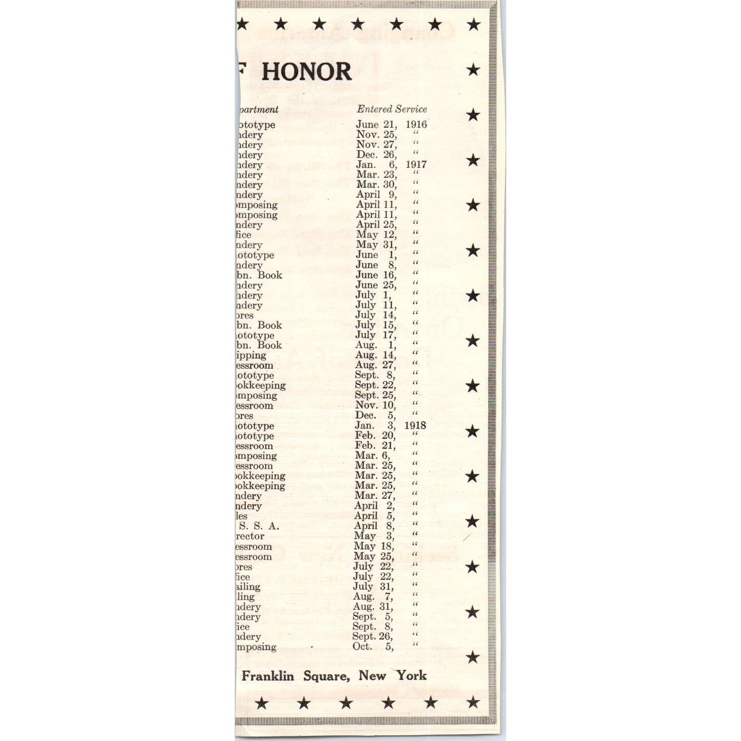 c1920 Harper's Magazine Ad - American Asiatic Association Asia Travel EA3-4