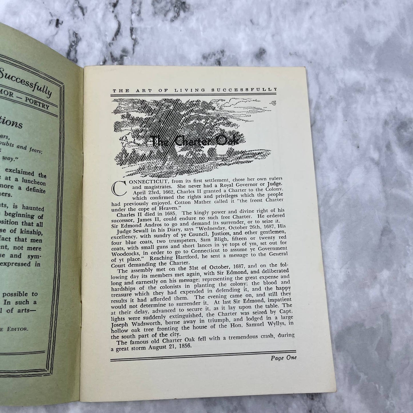 1935 Aug The Art of Living Successfully A Digest of Wit and Wisdom Booklet TH1