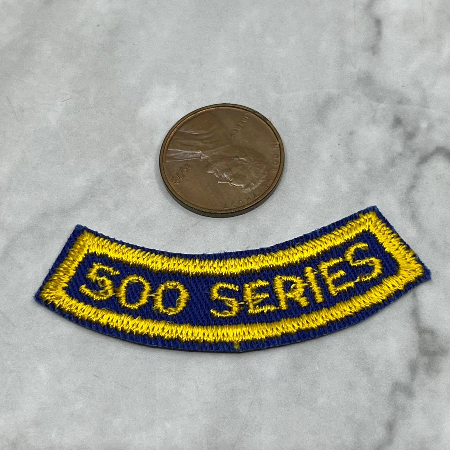 Vintage Embroidered Bowling Patch 500 SERIES SE7