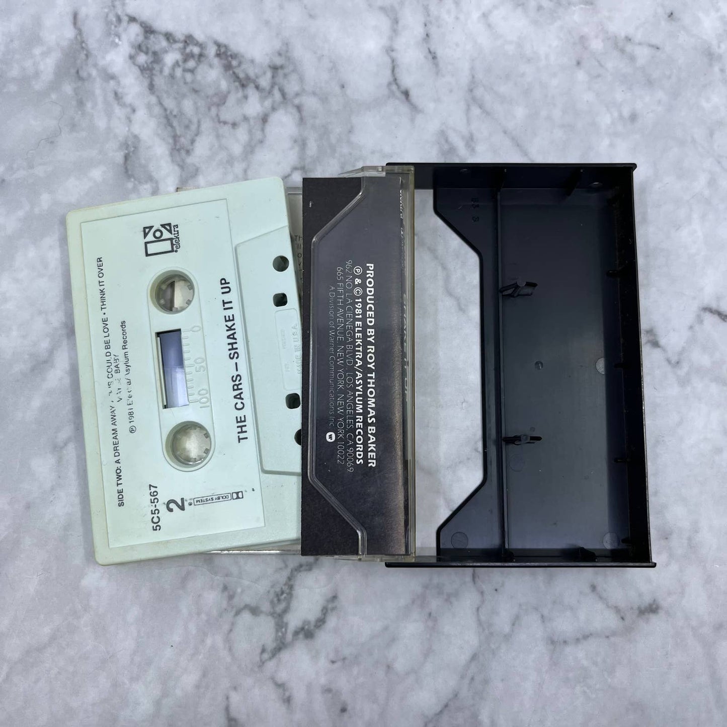 Vintage The Cars - Shake it up, Elektra Entertainment Cassette Tape TJ2-5