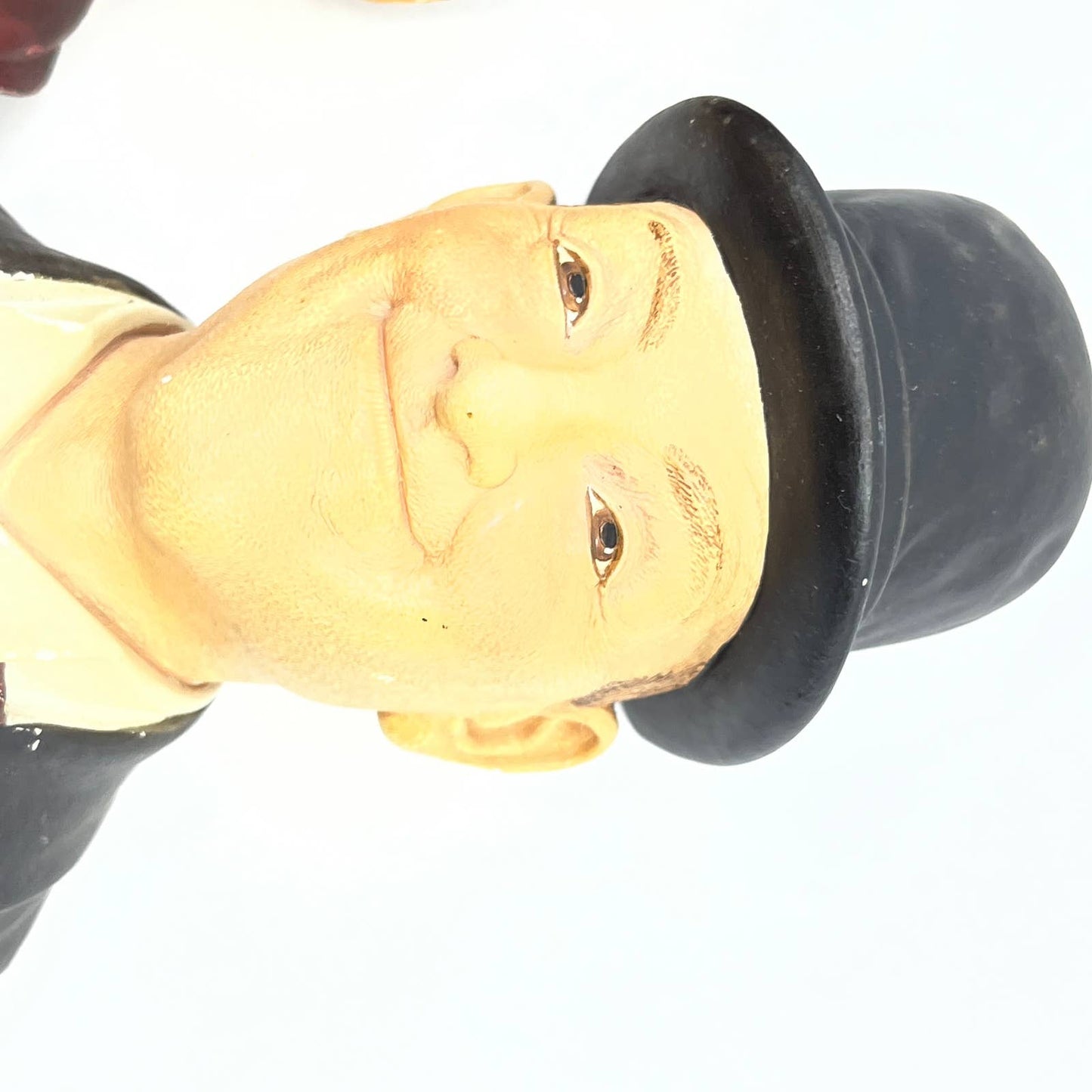 Bossons Laurel & Hardy Legend Products Chalkware Heads- 1984 TC8