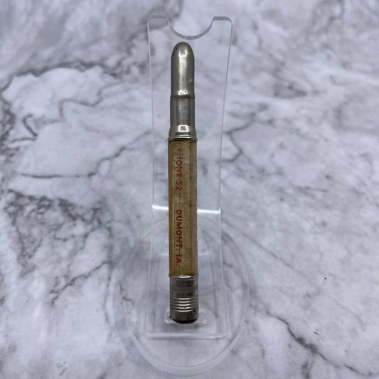 Vintage Bullet Pencil Carl Boeckemeier OK Used Cars Chevrolet Dumont IA SE6-2