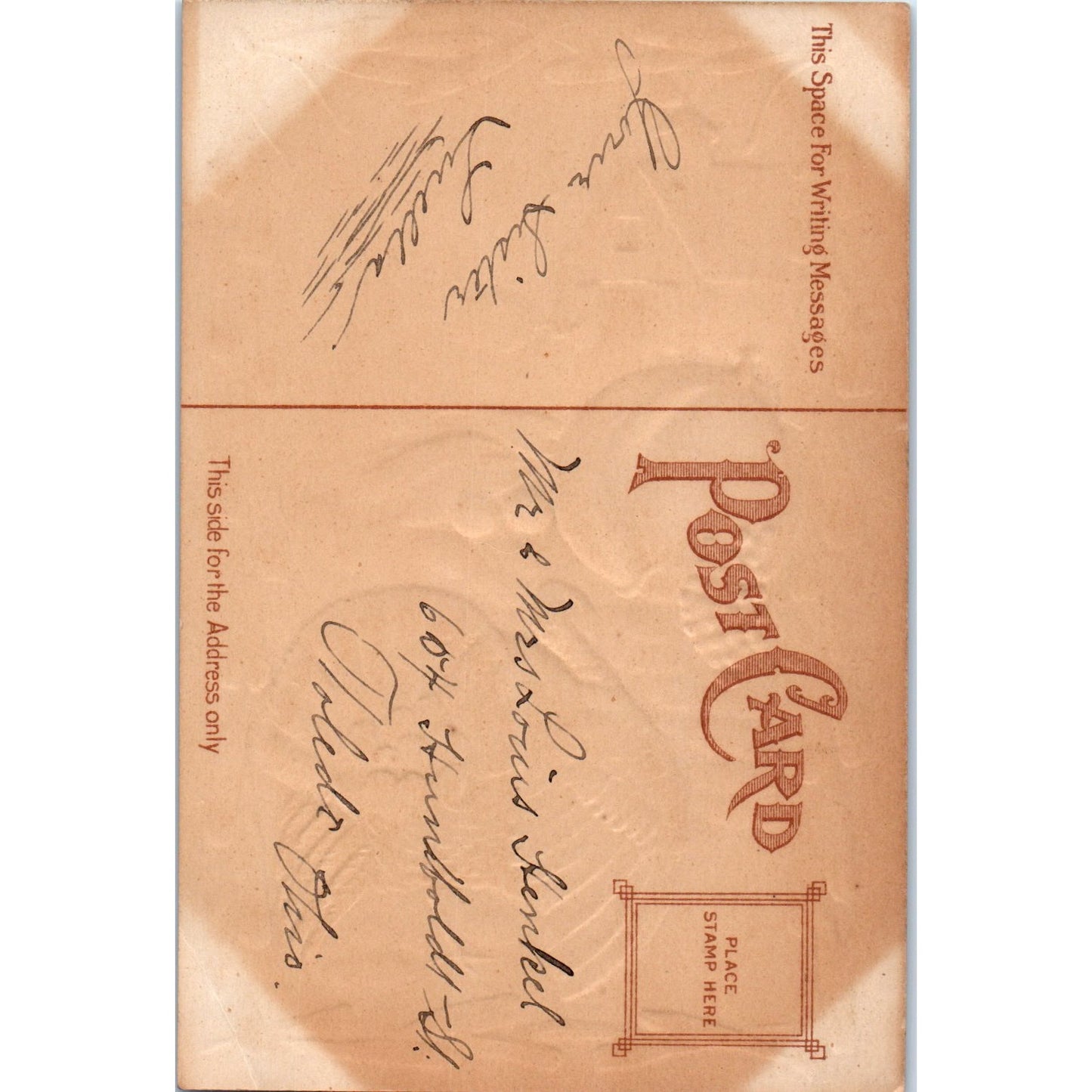 Thanksgiving Turkey Fall Harvest c1911 Original Postcard P1-13