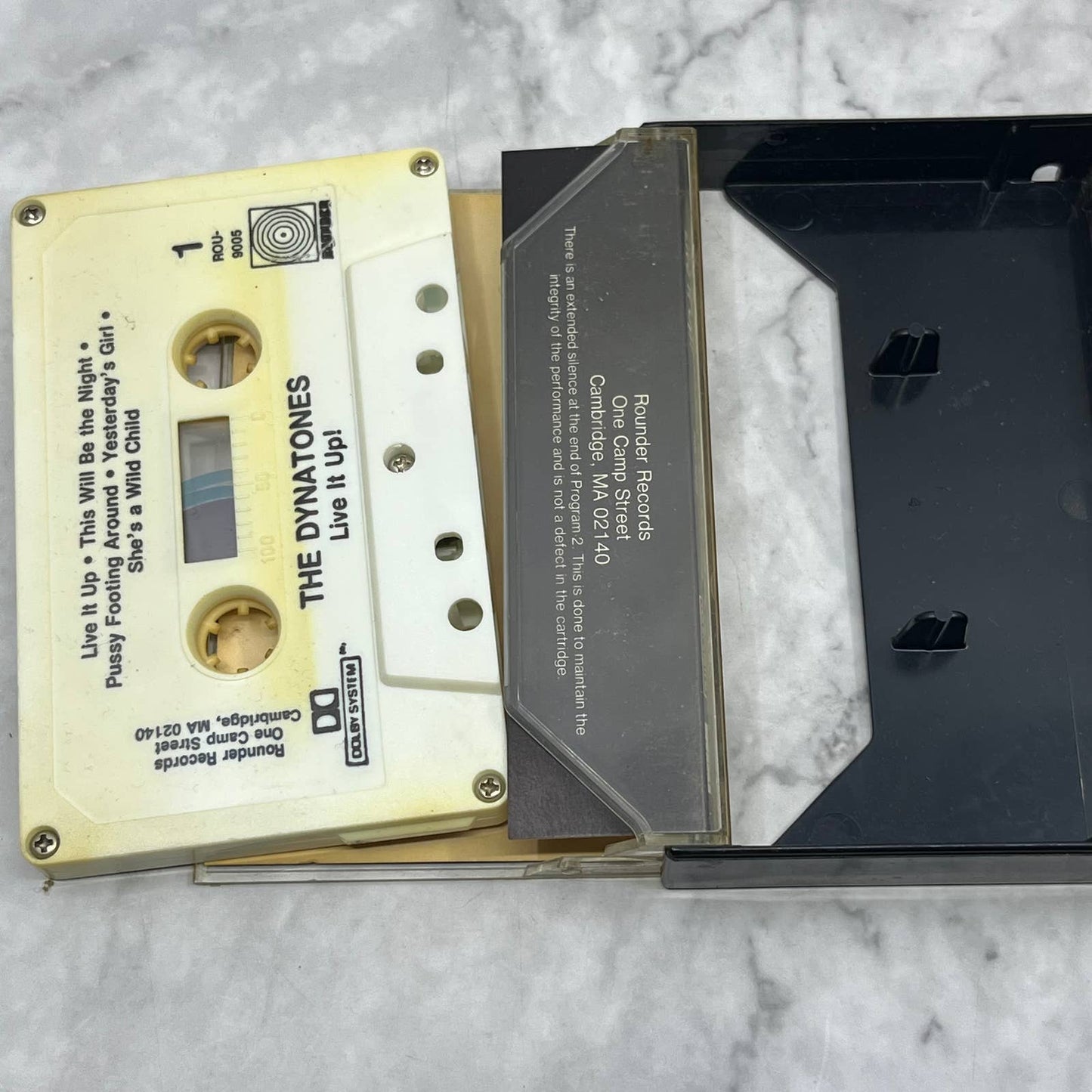 The Dynatones Live it Up! Cassette Tape TF6-25