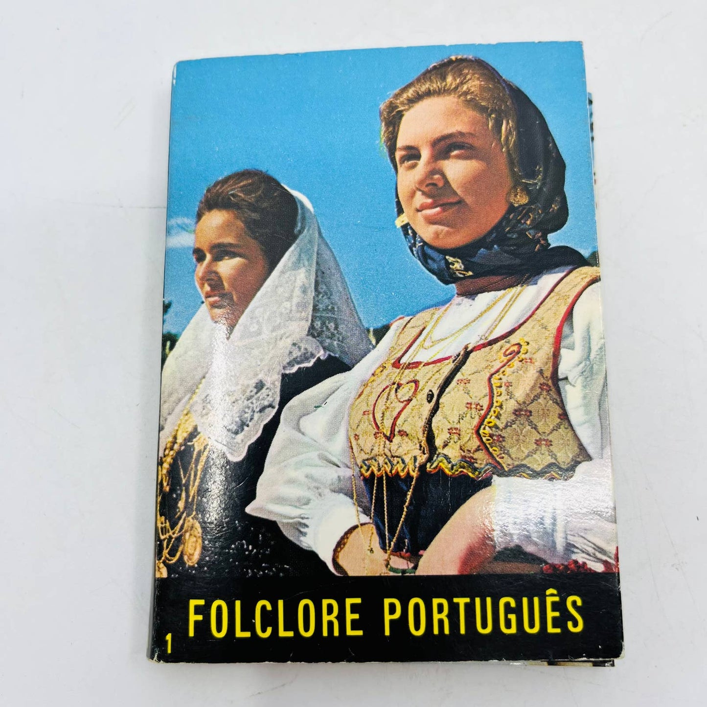 1960s Folclore Portugal Mini Photo Souvenir Booklet EA1