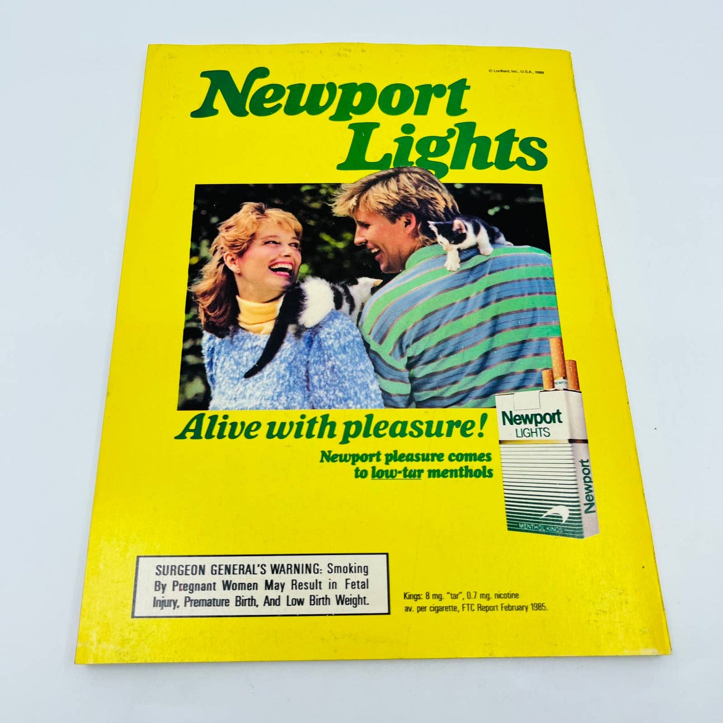 NATIONAL LAMPOON MAGAZINE APRIL 1988 TELEVISION! Newsstand BA2