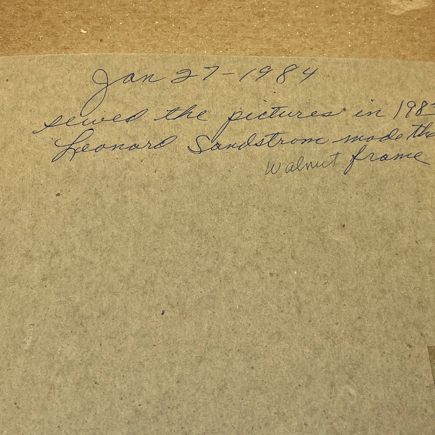 1980s Original Art Horses Embroidery Crewel Set of 2 Walnut Frame 11x17"