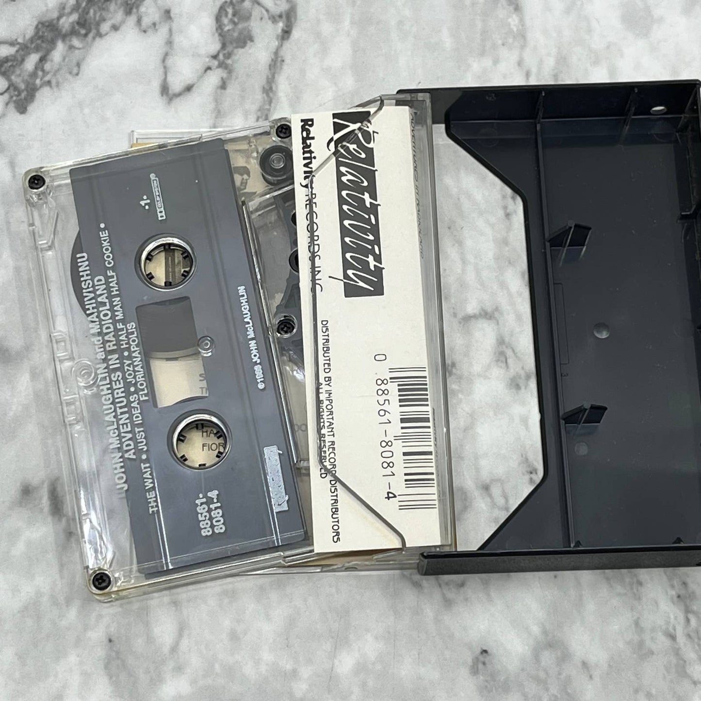 John McLaughlin - Adventures In Radioland Cassette Tape TI1-38