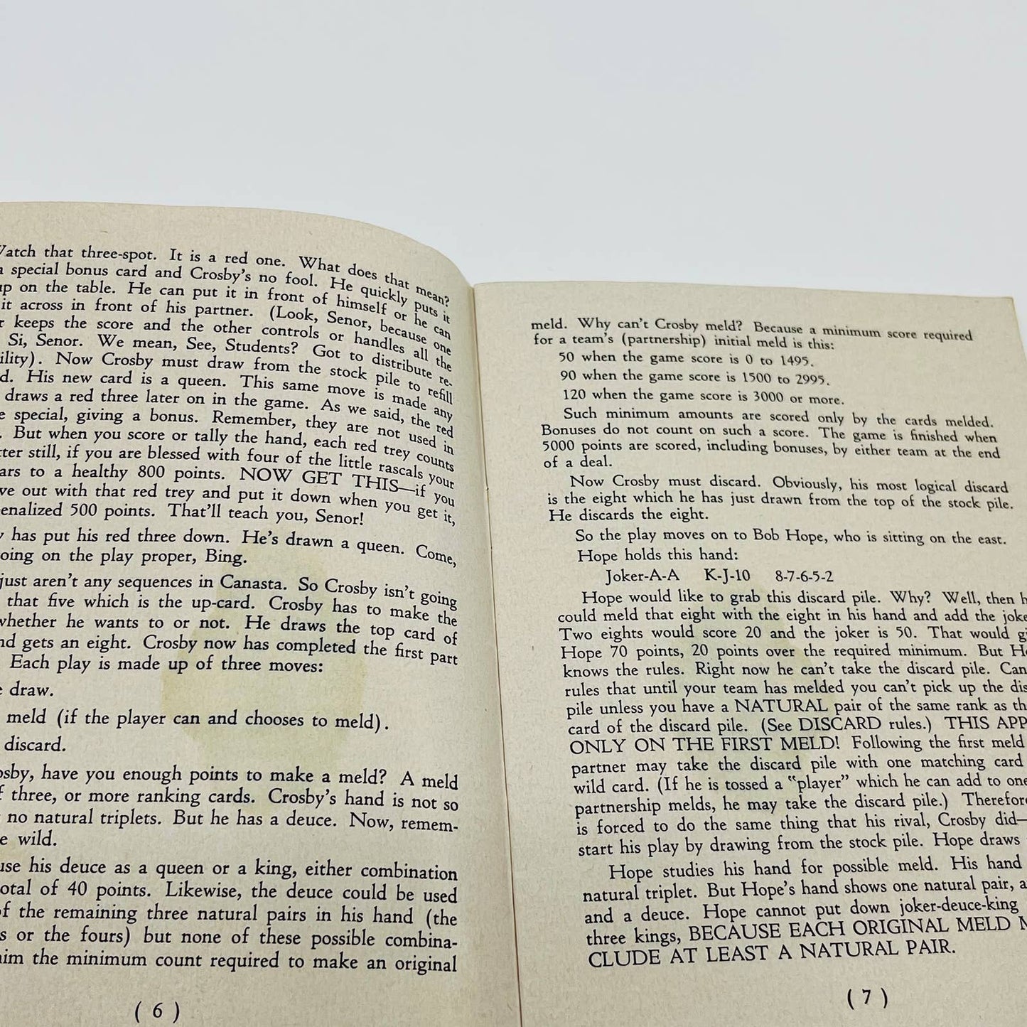 1949 Bruelheide Canasta Made Easy Book SC2