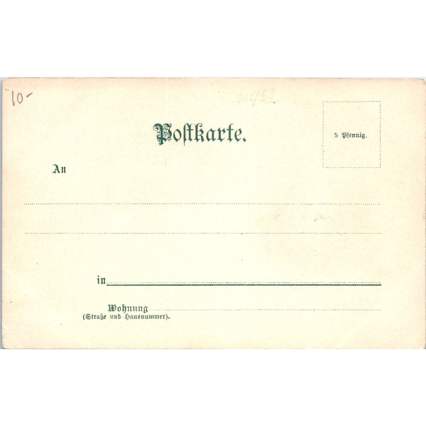 Johann Wolfgang Von Goethe - Original Postcard TJ7-RP1