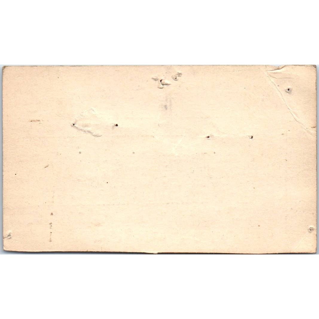 1940s Civil Defense Card Emergency Medical Division Milwaukee WI SE5-2