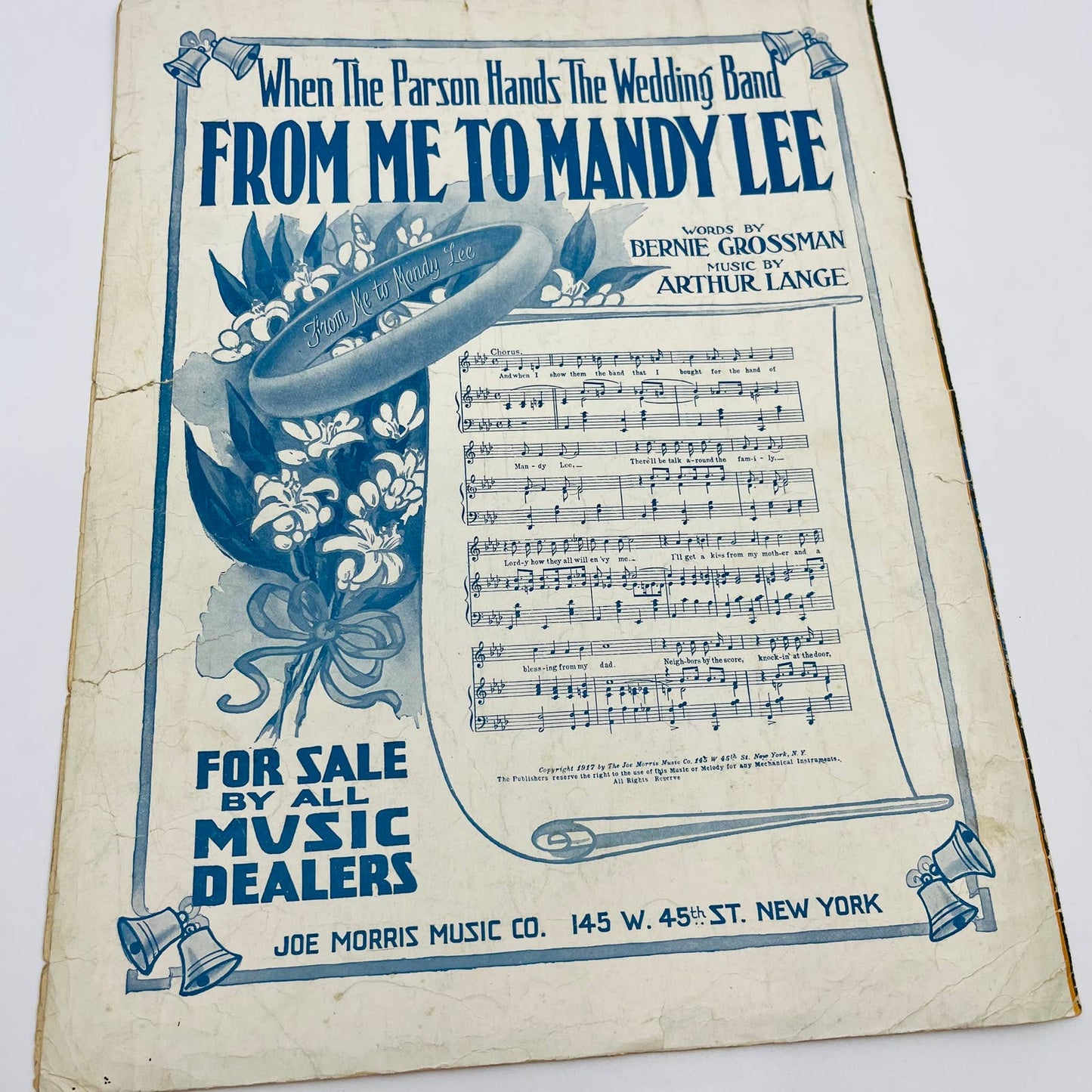 1916 Sheet Music In the Sweet Long Ago Bobby Heath Arthur Lange M1