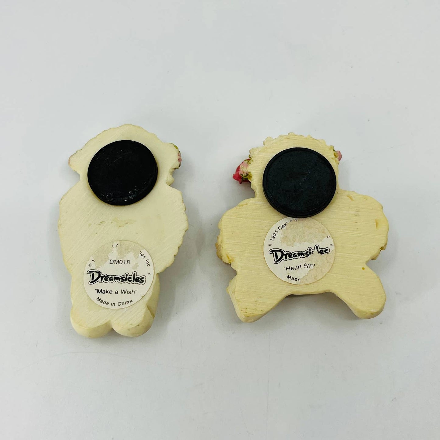 Dreamsicles Refrigerator Magnets Make a Wish & Heart Strings SB5