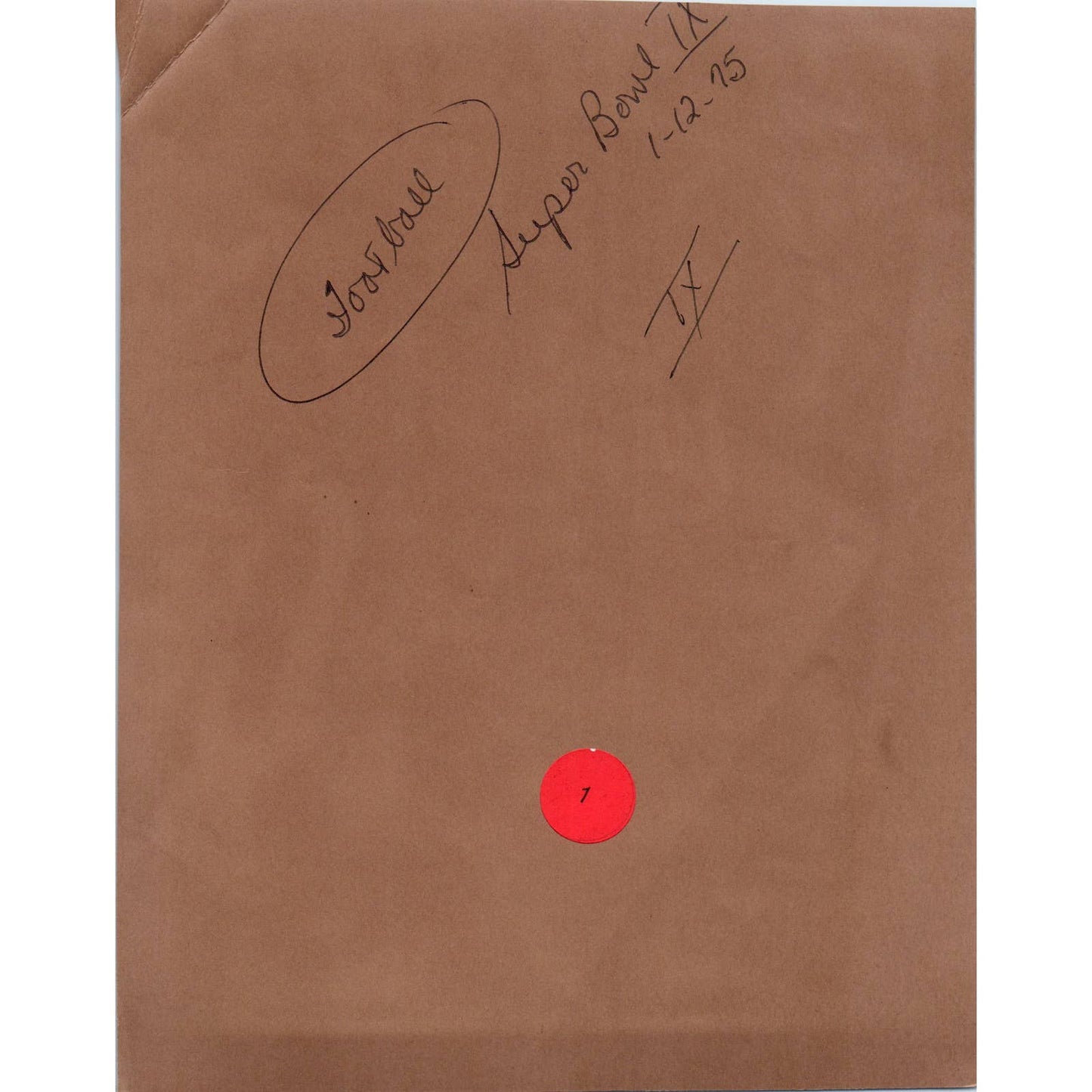 1975 Original Press Photo Football NFL Super Bowl IX Vikings Steelers 7x8 TK2-FP