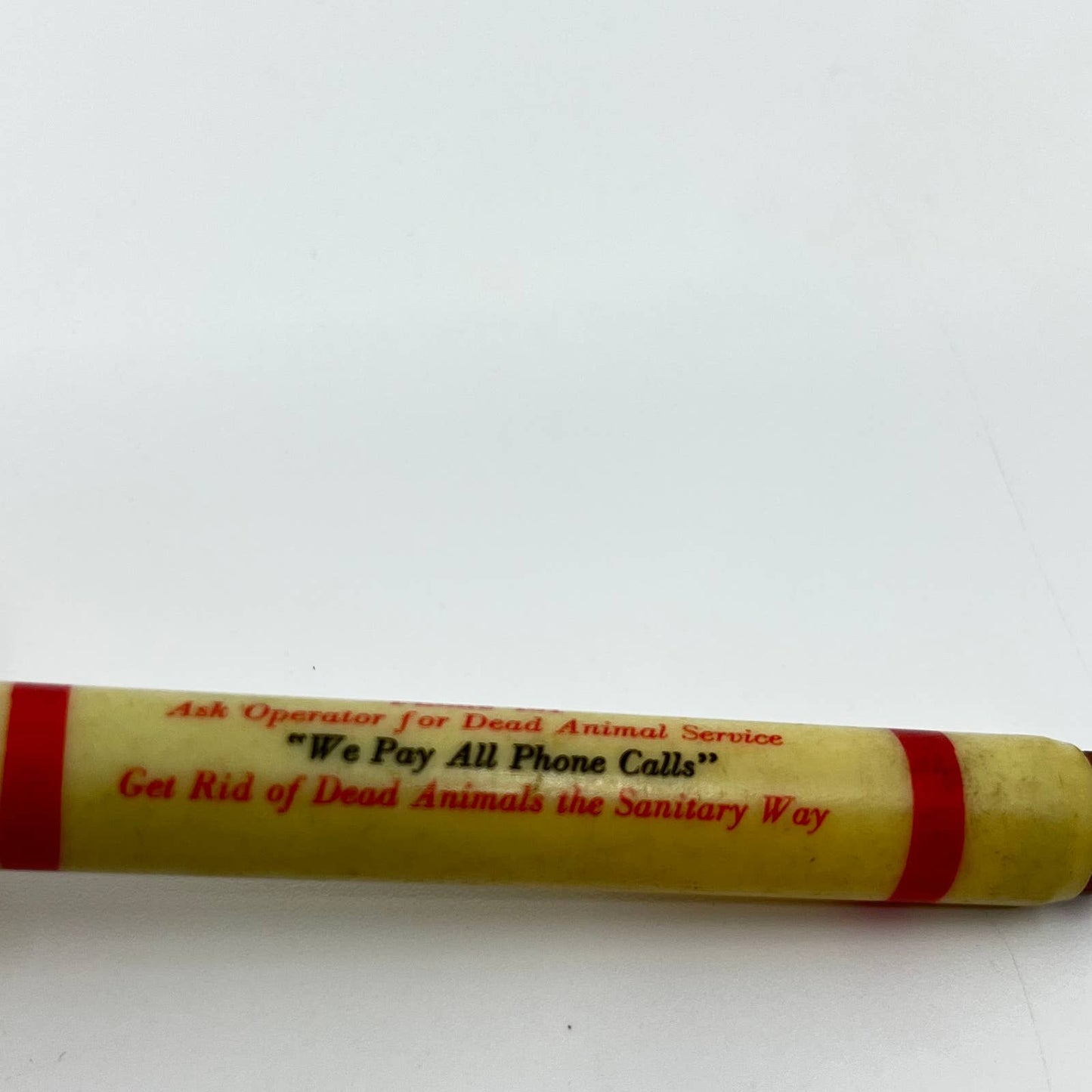 Bullet Pencil Red Lake Falls Rendering MN “Get Rid of Dead Animals” SC3