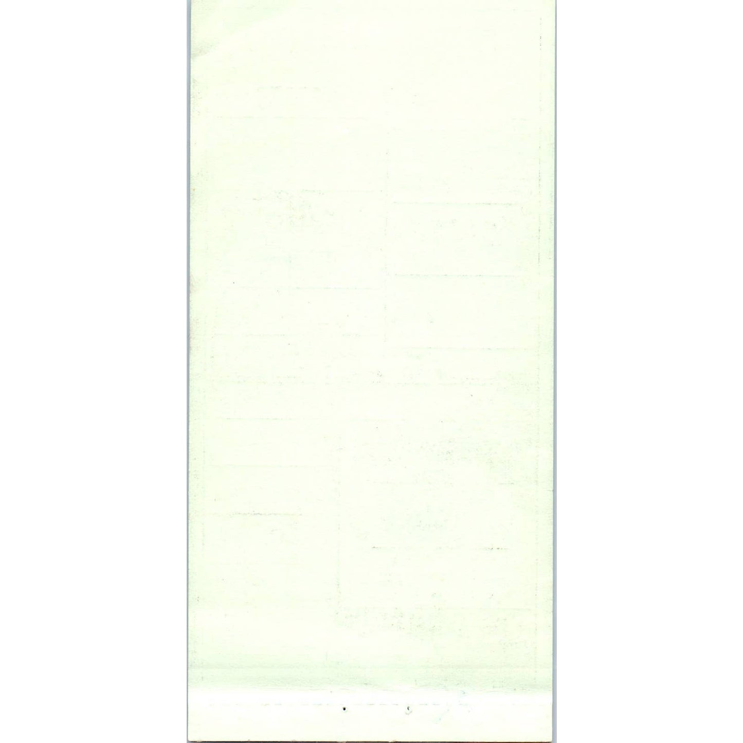 1965 The Pullman Company Passenger's Check Los Angeles Chicago Philadelphia SE8