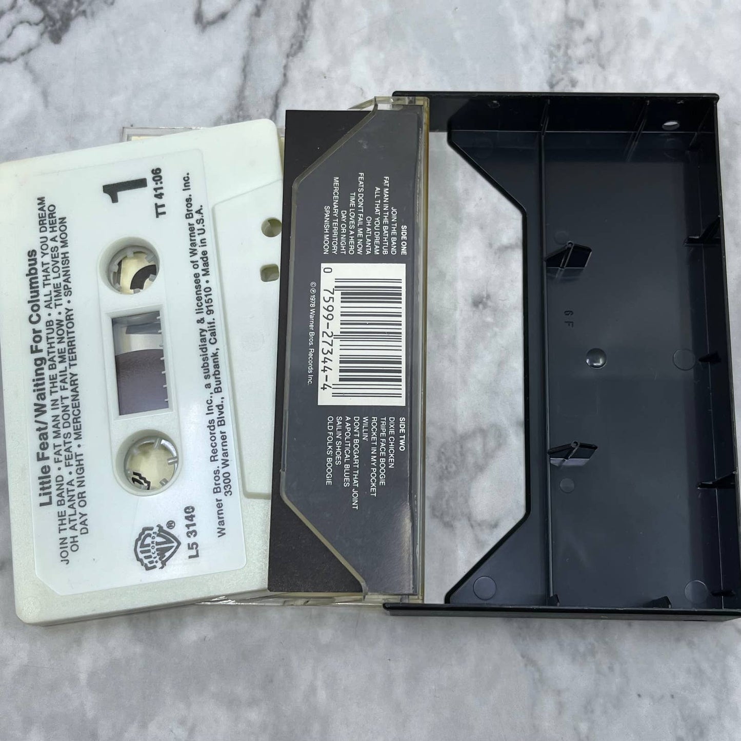 LITTLE FEAT Waiting For Columbus Warner Bro Record Cassette Tape TD9-61