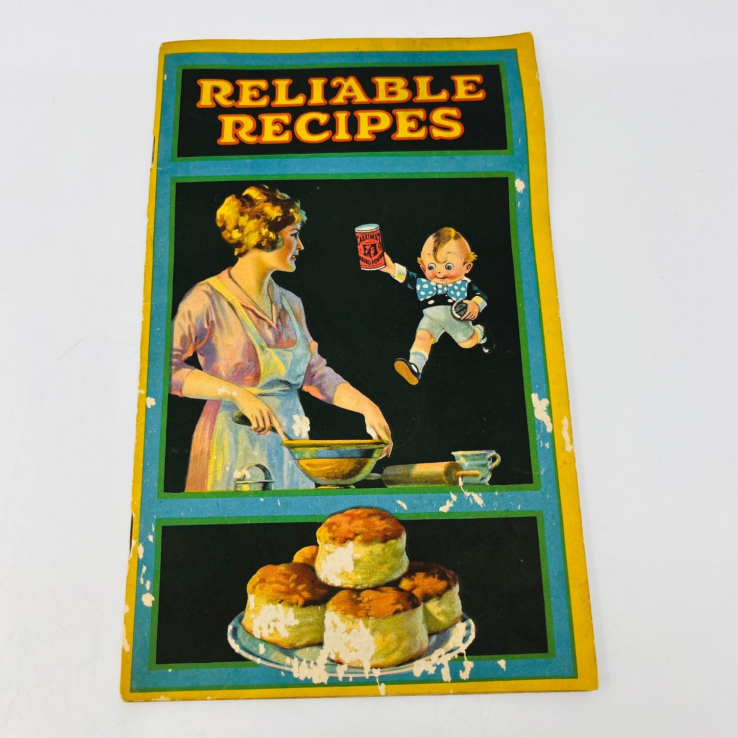 Antique 1920s Lot of 3 Calumet Baking Powder Cookbooks Reliable Recipes TK3