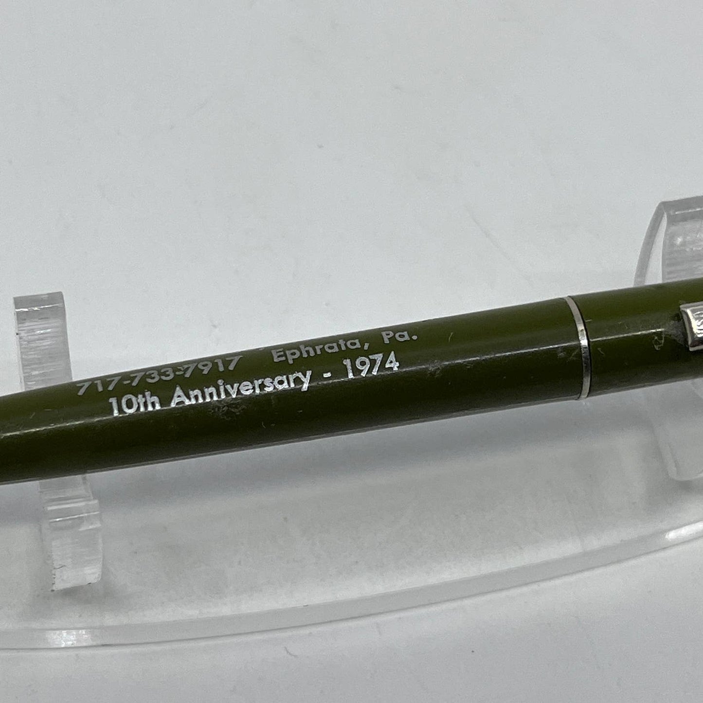 1974 Ad Ballpoint Pen Garden Spot Auto Auction Ephrata PA SD7