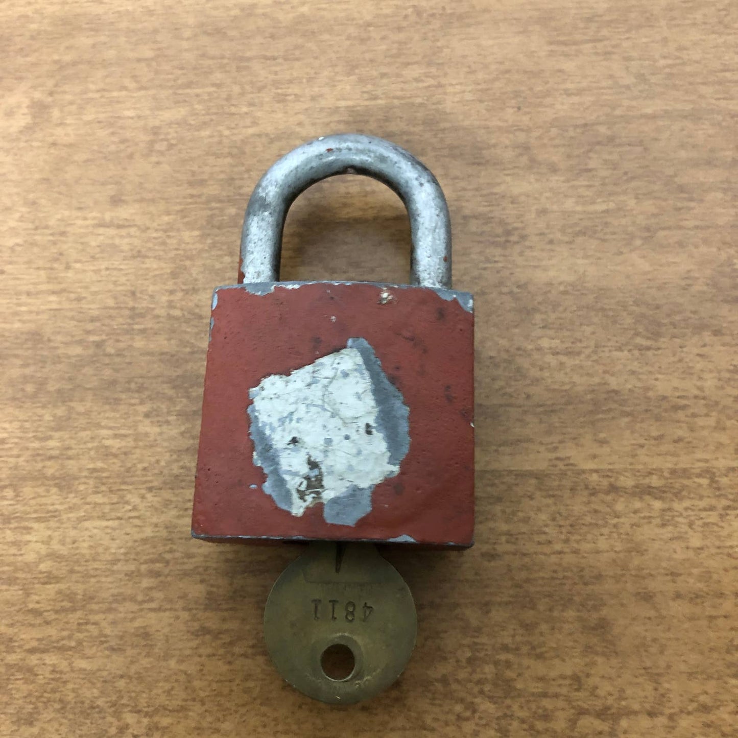 Vintage Padlock Lock Reese Royal With Key Works USA SC3