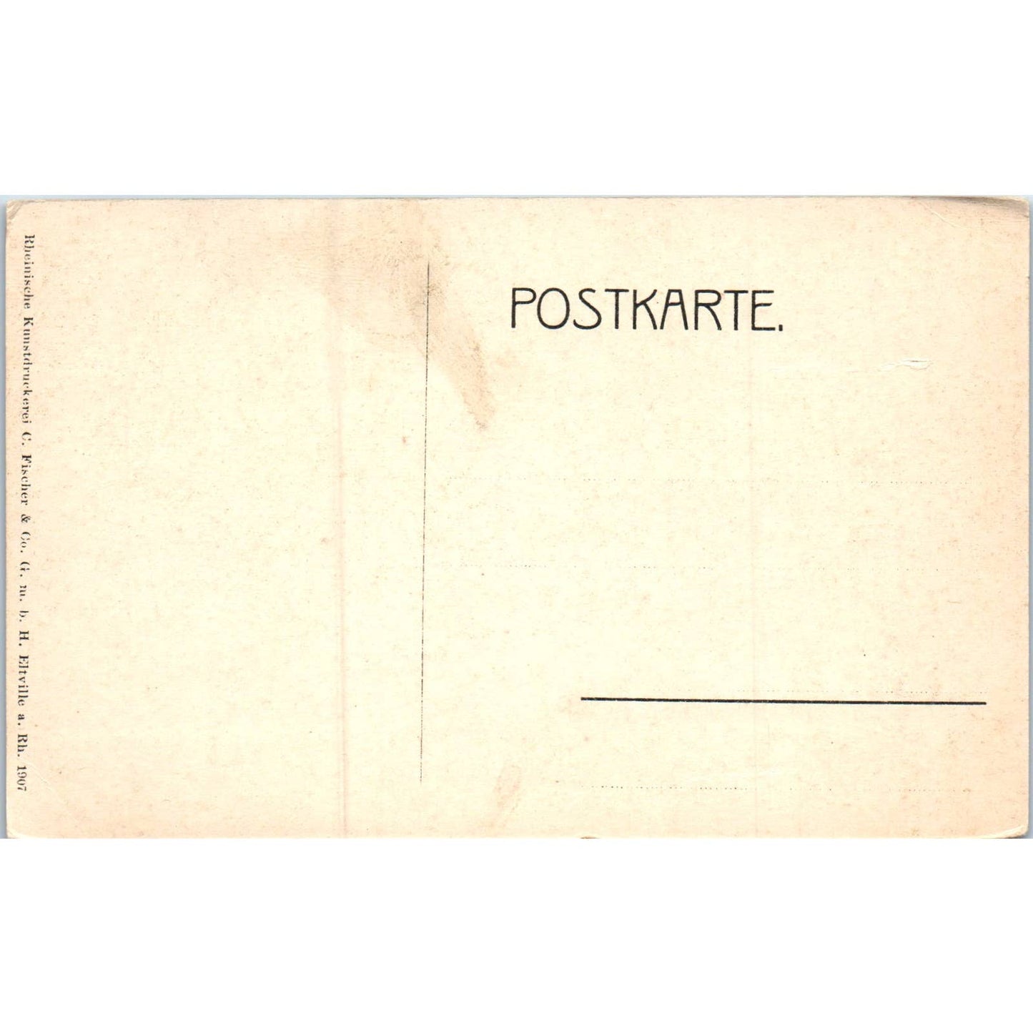 Heidelberg Das Grosse Fass Original Postcard TK1-P16