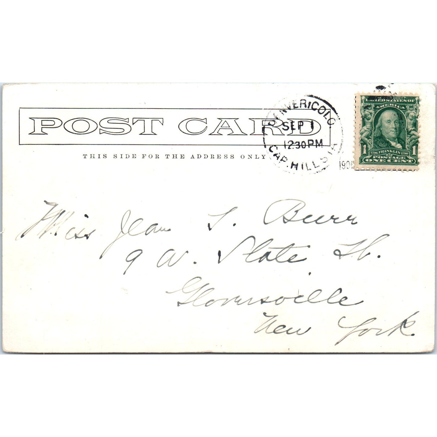 1906 Christian Science Church Denver Colorado Original Postcard P1-11