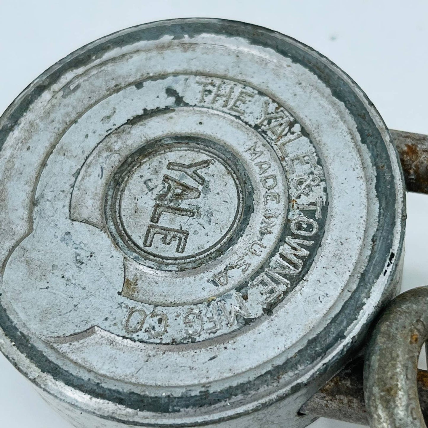 Set of 2 Vintage Locks Combination Padlock YALE USN IL CO NO KEYS TC2