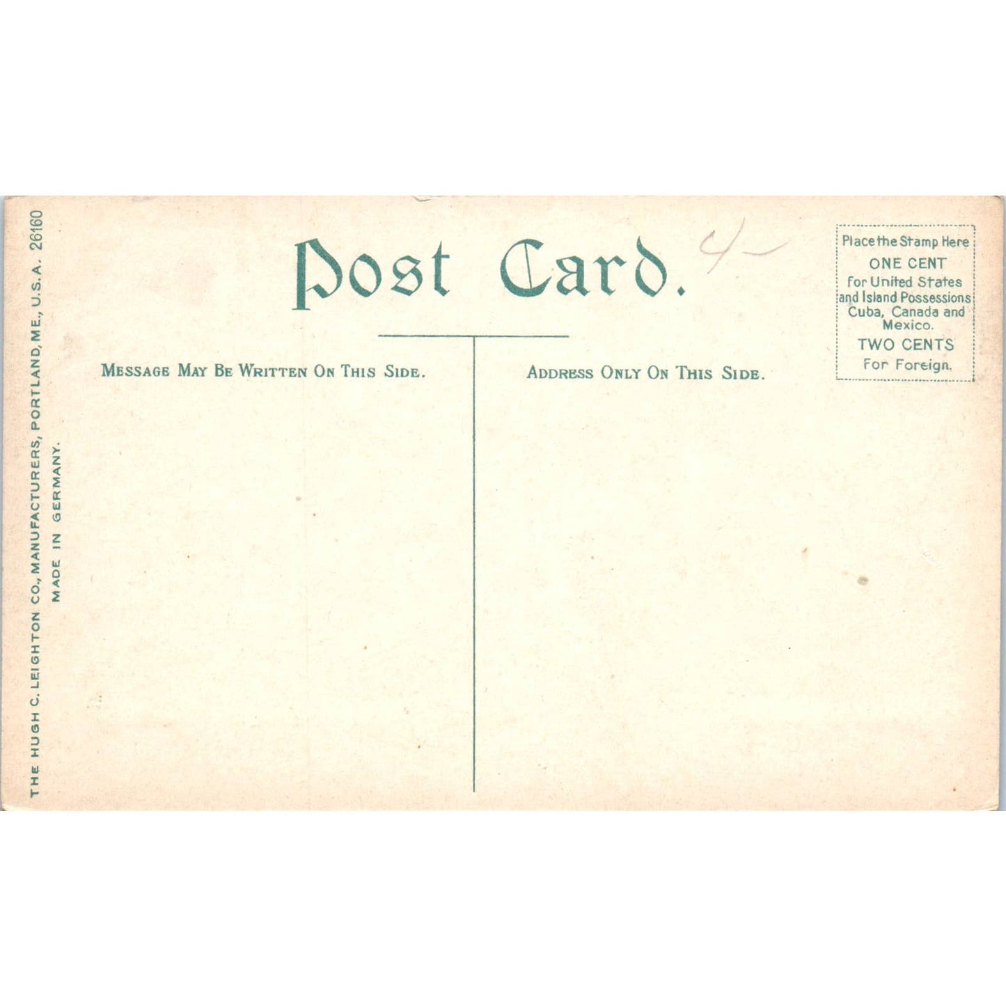 The Opera House Block c1910 Denver Colorado Original Postcard TK1-29