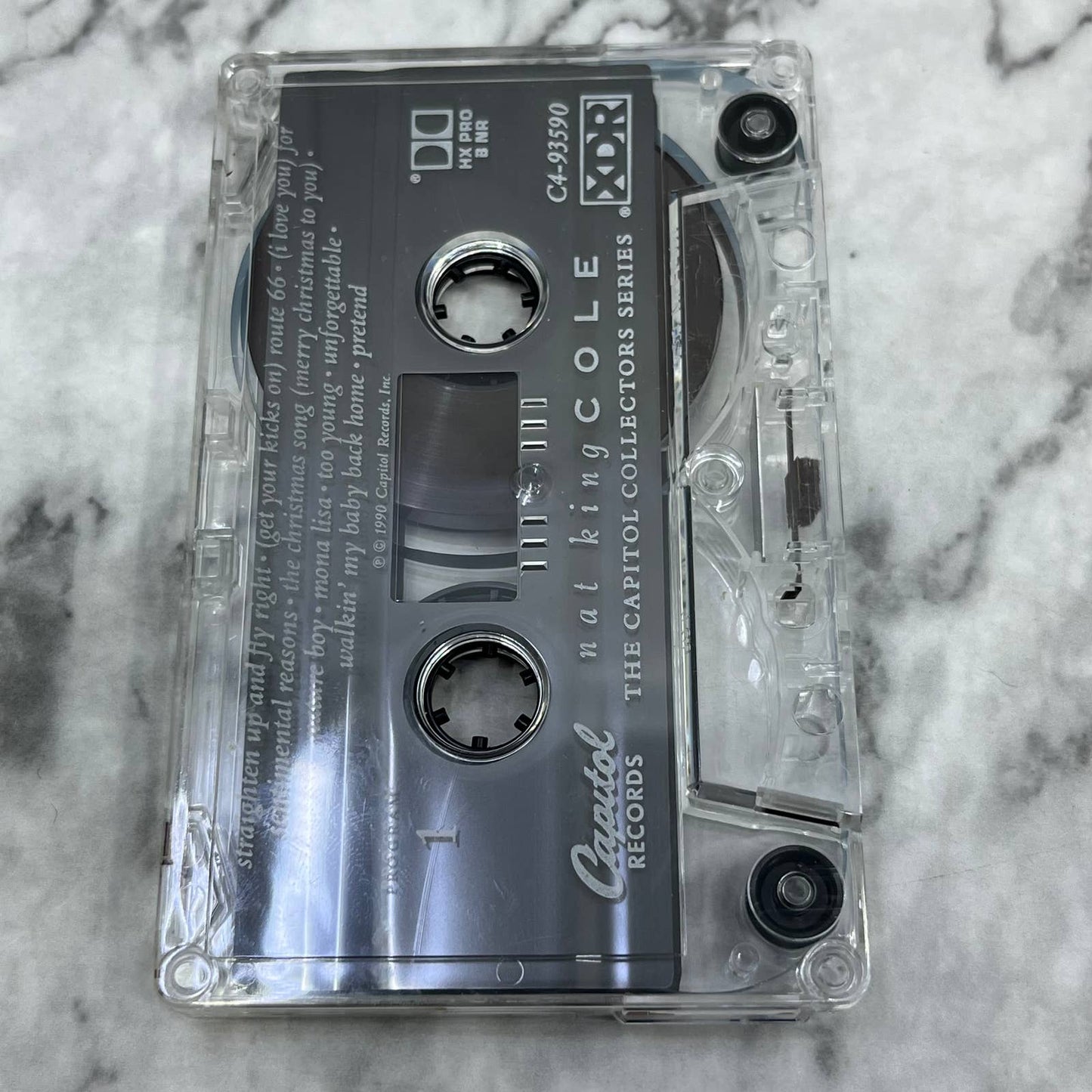 Nat King Cole The Capitol Collectors Series 1990 Cassette Tape TC7-43