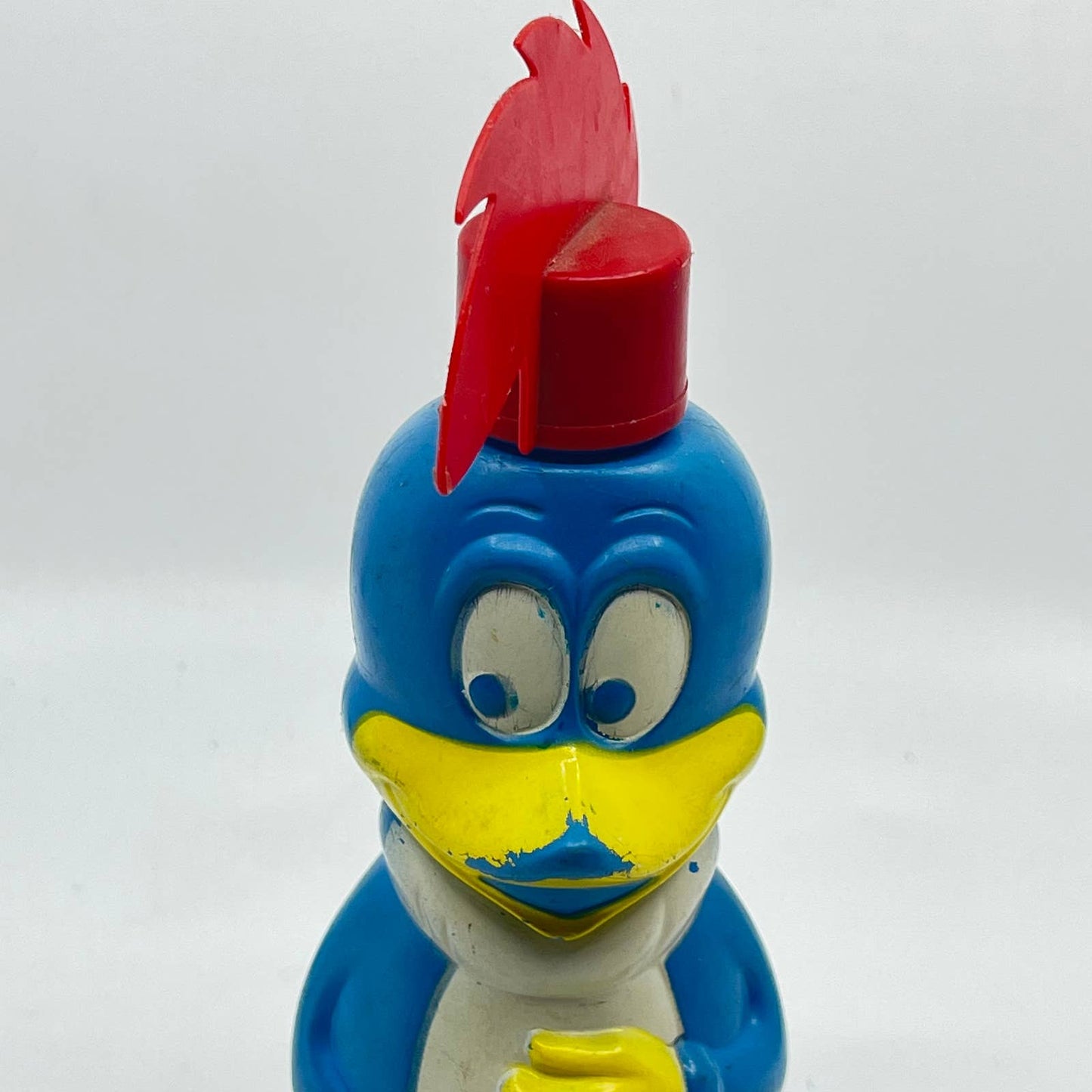 1960s Woody Woodpecker Soaky Colgate Bubble Bath Bottle Toy TE5