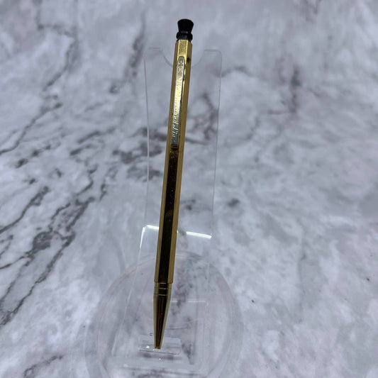 1950s Mechanical Pencil The Forward Line Vintage Hexagonal Gold Tone SA2