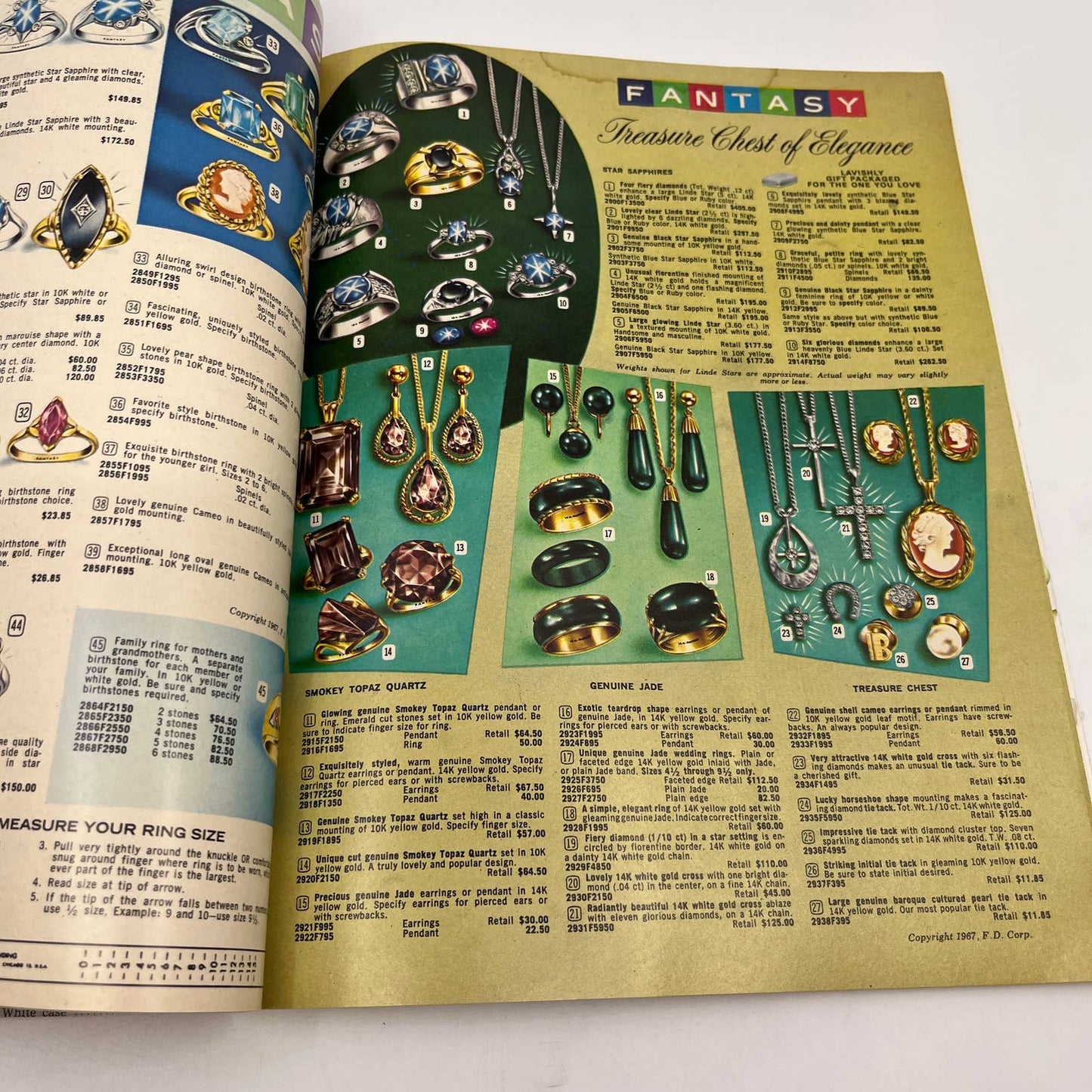 1968 North American Dealer's Catalog No.68 Diamonds Watches Rings Tool TC1